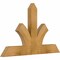 Ekena Millwork Richland Rough Sawn Timber Gable Bracket, Western Red Cedar, 36"W x 23"H x 2"D x 4"F, 15/12 Pitch GBW036X23X0204RIC00RWR - alternate 5